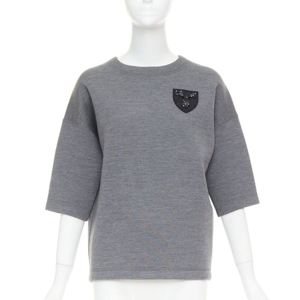 Dior 2017 Wool Crystal Sweatshirt